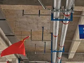 宛城管廊支架的安装方法